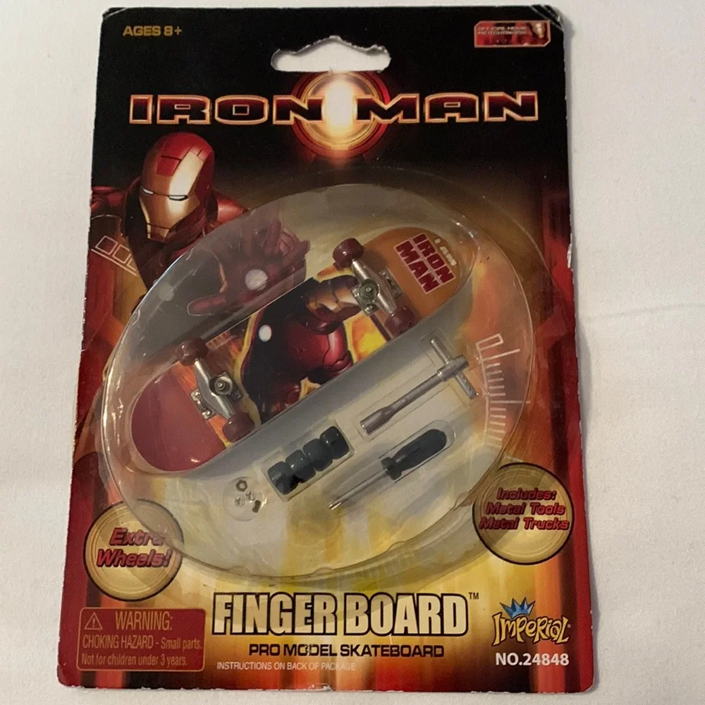 Marvel Iron Man Finger Board NIB